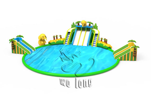 giant water slide