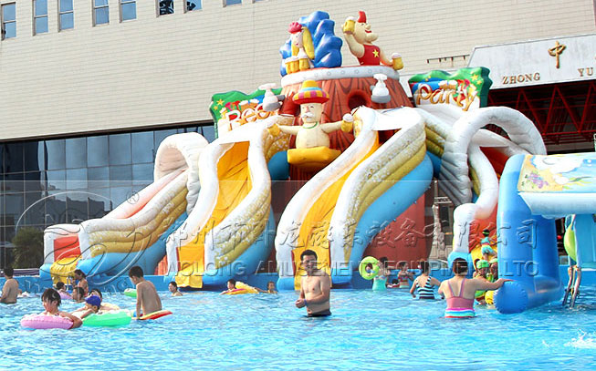 used pool slide