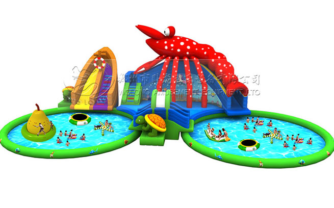 inflatable swimming pool slide