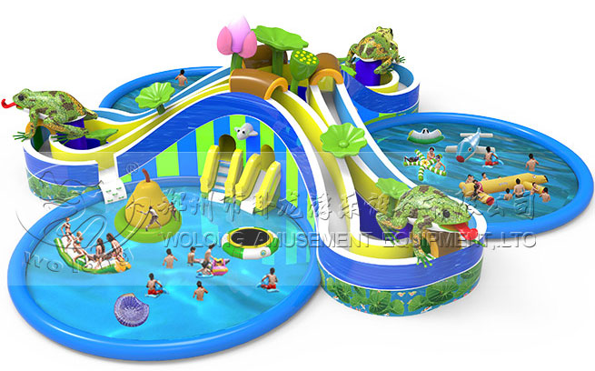 inflatable pool slide