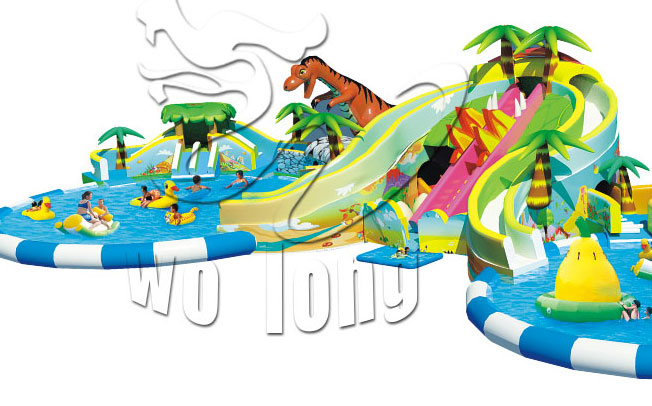 playground swimming pool slide