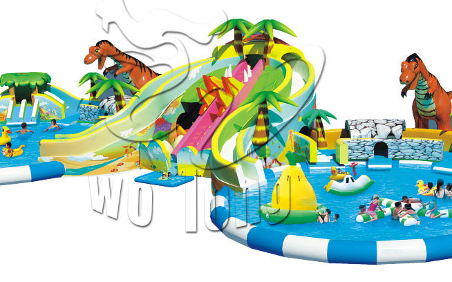 playground swimming pool slide