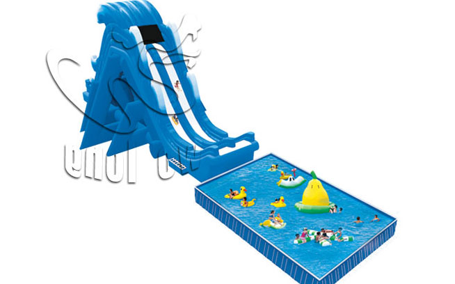swimming water pool slide