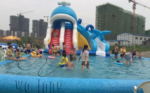 giant inflatable water slide for sale