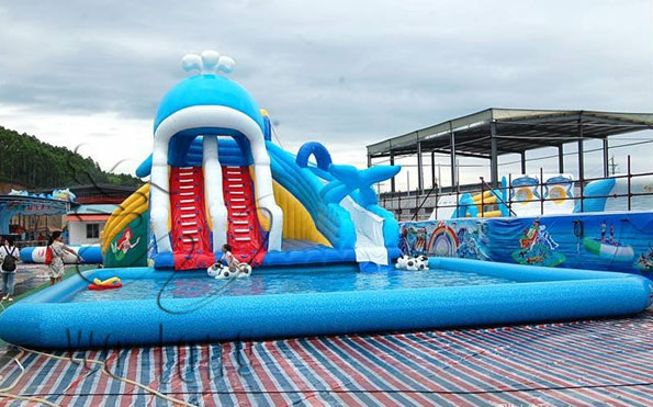 giant inflatable water slide for sale