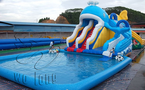 giant inflatable water slide for sale