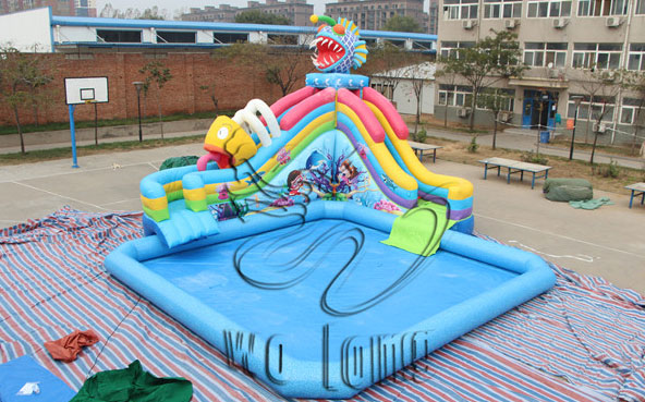 inflatable water slides wholesale