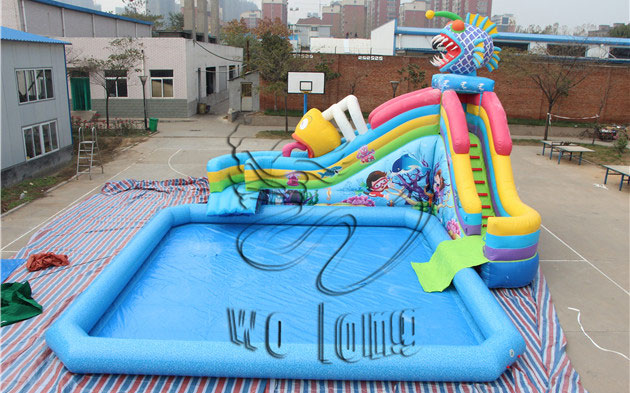 inflatable water slides wholesale