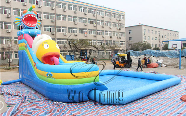 inflatable water slides wholesale