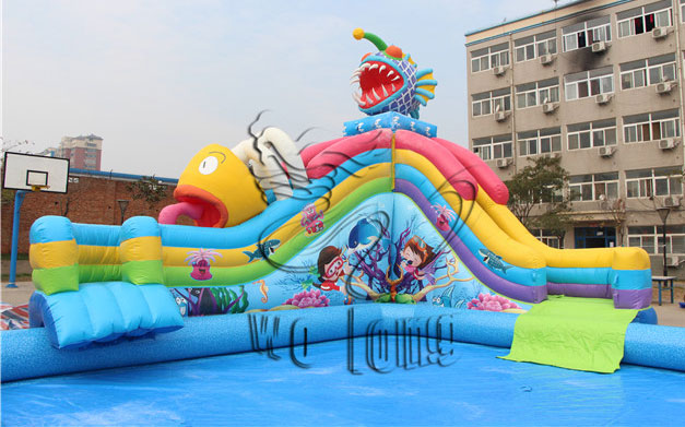 inflatable water slides wholesale