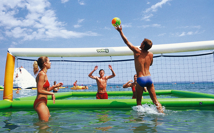 Water Volleyball Court