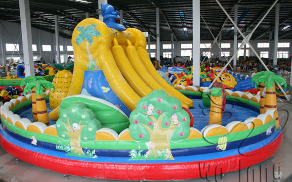 inflatable slide