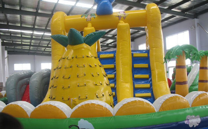 inflatable slide