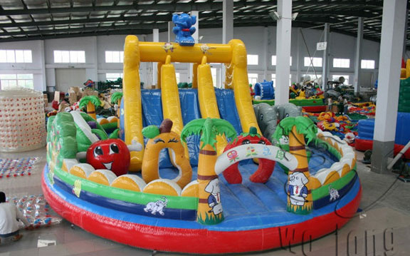 inflatable slide