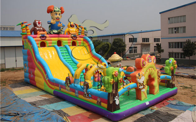 commercial inflatable slide