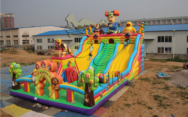 commercial inflatable slide