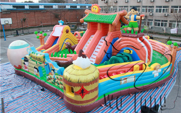 inflatable slip and slide