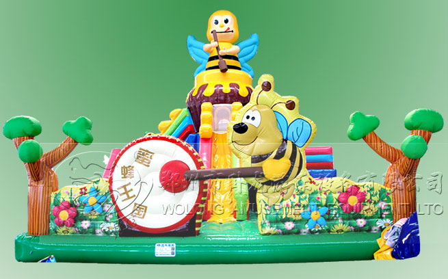 inflatable jumping castle slide