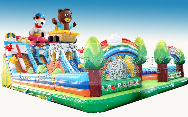 custom slip n slide inflatable