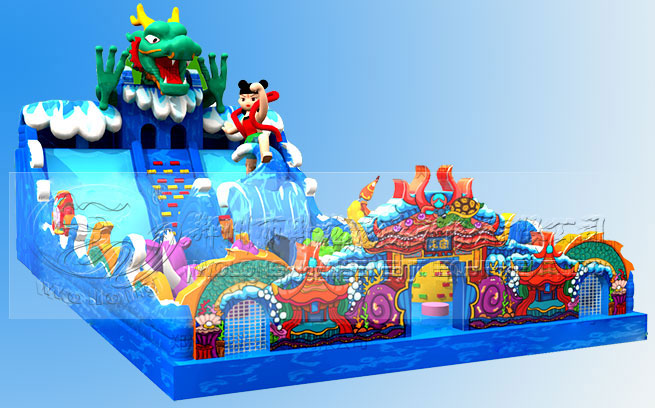 bouncy castle slide