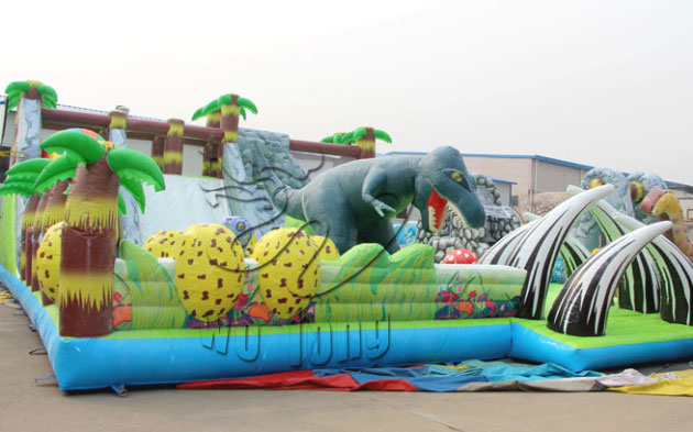 big inflatable slide