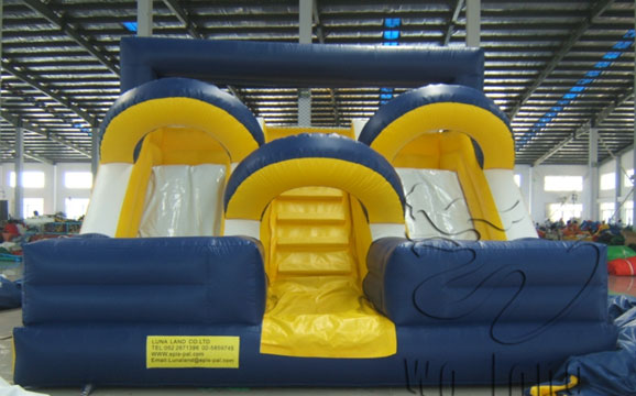 inflatable slide sport games