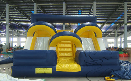 inflatable slide sport games