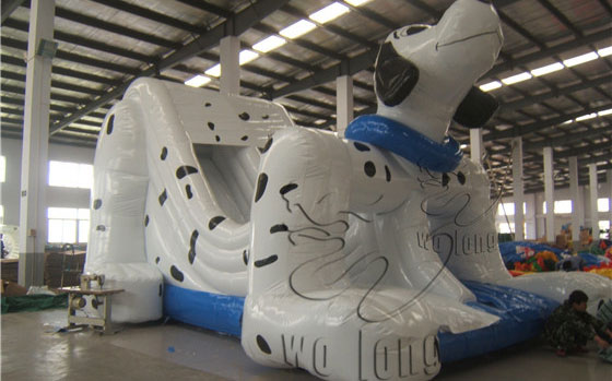 inflatable slide outdoor game