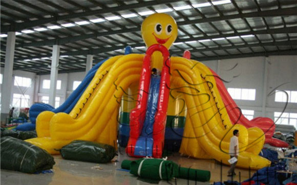 inflatable slide playground