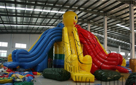 inflatable slide playground