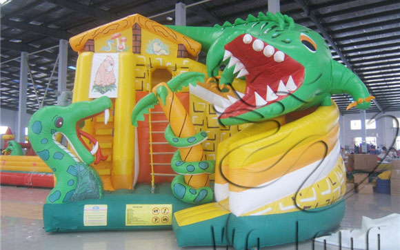 outdoor commerical inflatable slide for sale
