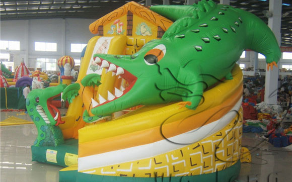 outdoor commerical inflatable slide for sale