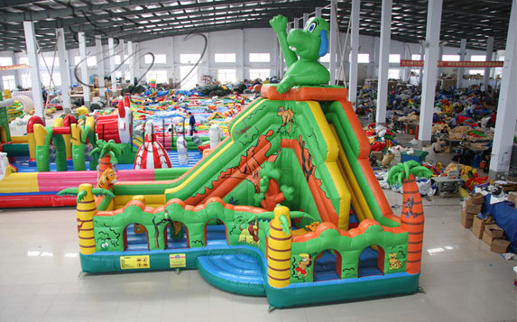 inflatable slide combo