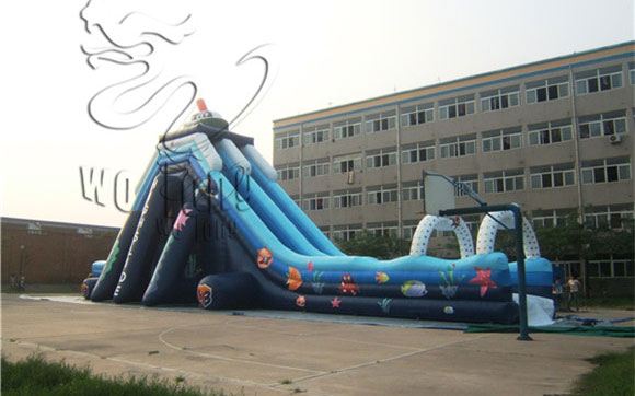 cheap inflatable slide for children