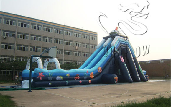 cheap inflatable slide for children