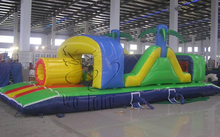 Inflatable obstacle course