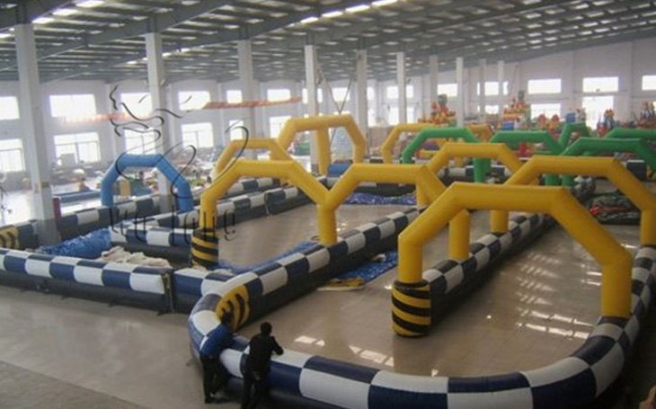 Inflatable track
