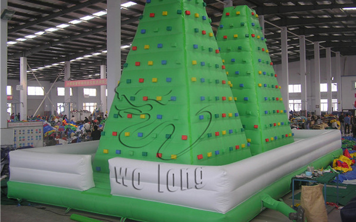Inflatable rock climbing(2)