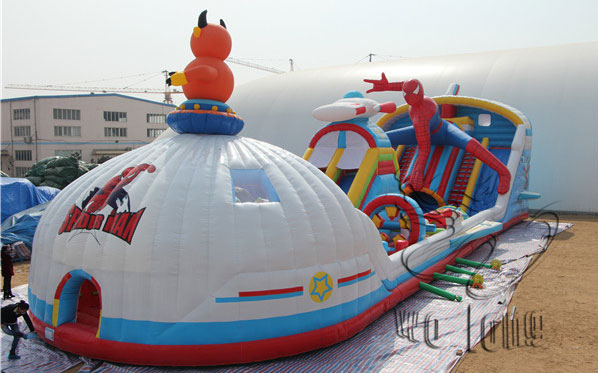 inflatable bouncer combo