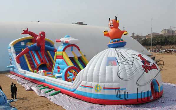 inflatable bouncer combo