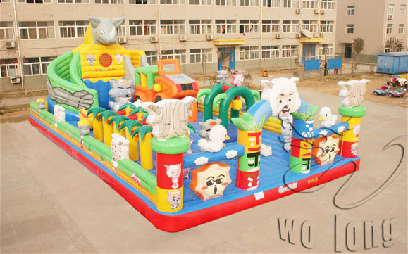 kids inflatable castle