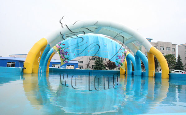 above ground pool