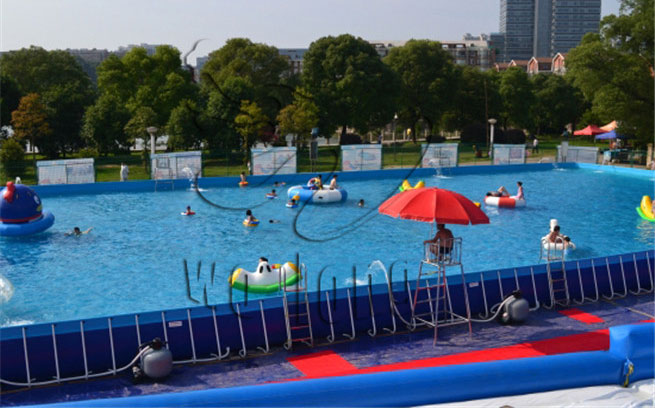 above ground pool