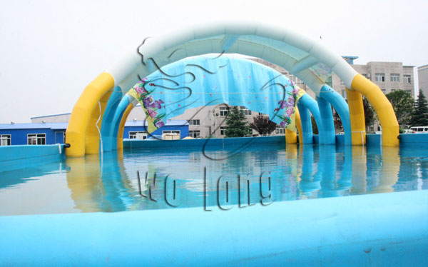 above ground pool