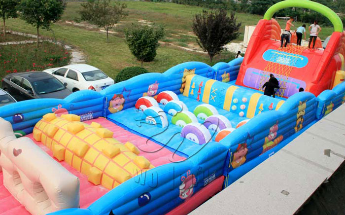 inflatable obstacle course