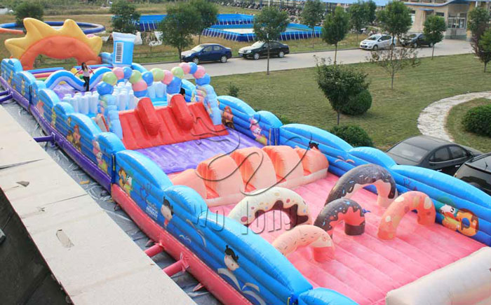 inflatable obstacle course