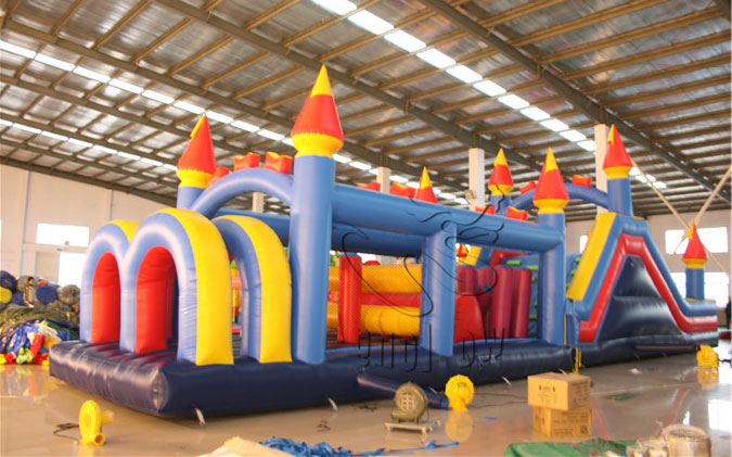 inflatable obstacle course for sale