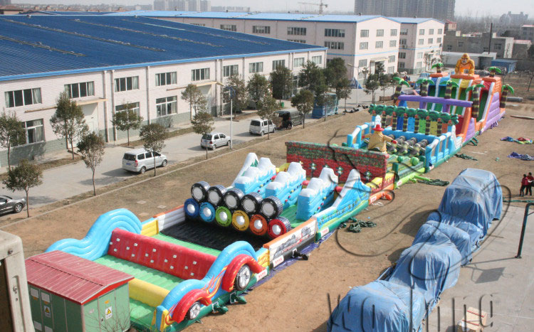 outdoor obstacle course equipment