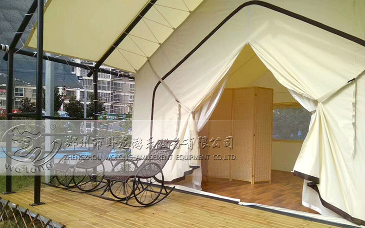 hotel tent